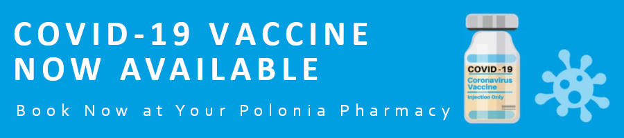 Book Now COVID-19 Vaccine at Polonia Pharmacy
